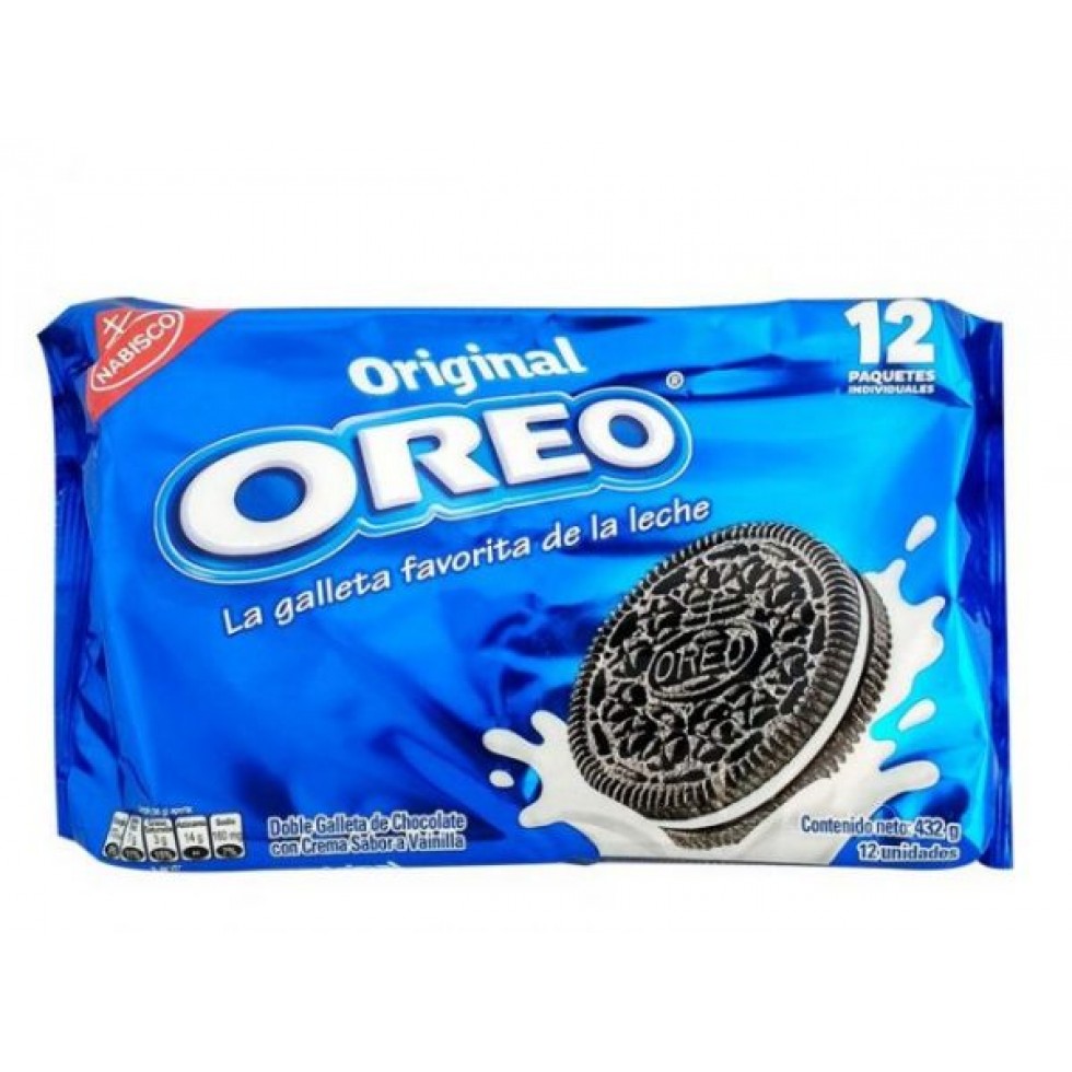 Oreo Galleta 12 pack 435 g